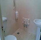 picture of bathroom after work